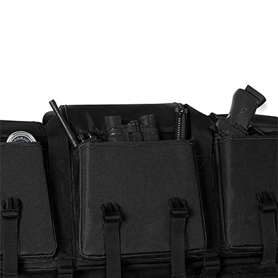 حقيبة بندقية ل AR 15 ثلاثة جيوب أمامية كبيرة