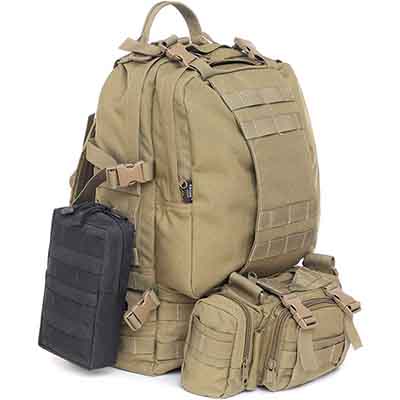 جراب Molle Webbing متوافق مع حقيبة الظهر التكتيكية