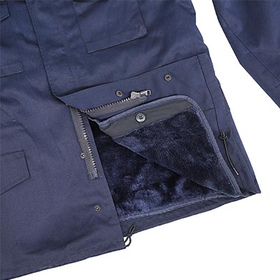 Combat Jakcet Placket إغلاق من Zipper and Snap